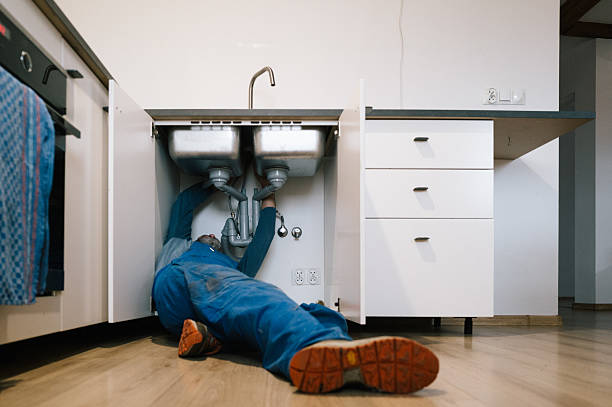 Professional Plumbing technician working in Andover, NH